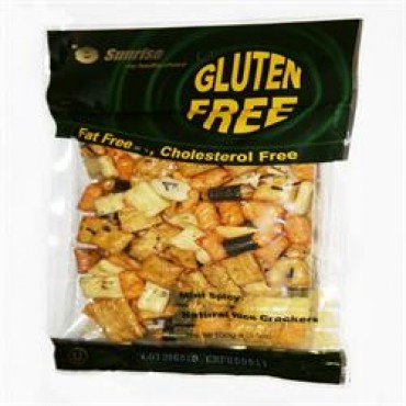 Sunrise Gluten Free Rice Crackers - Mini Spicy 100g